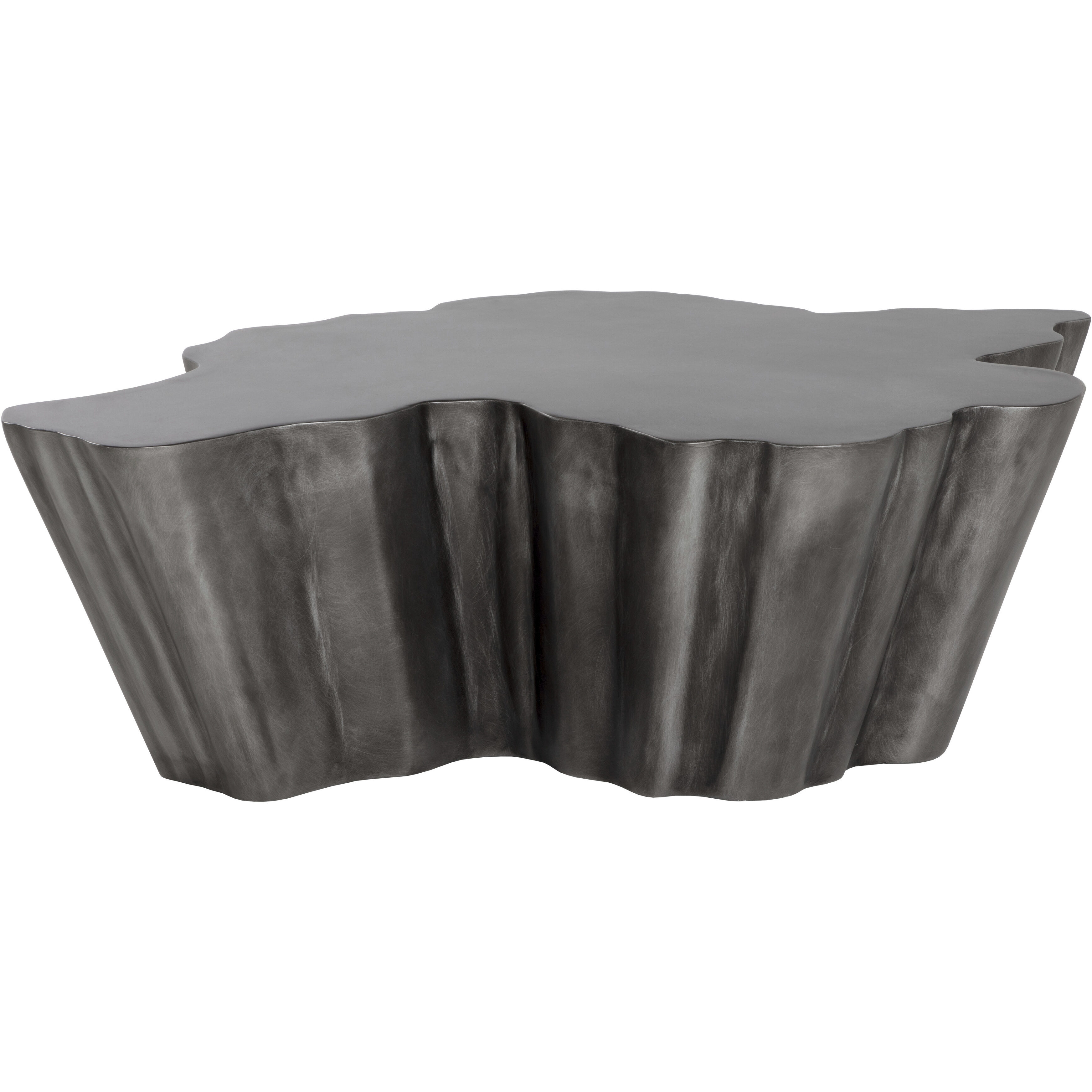 Lynx 47.25 X 33.75 inch Antique Grey Coffee Table